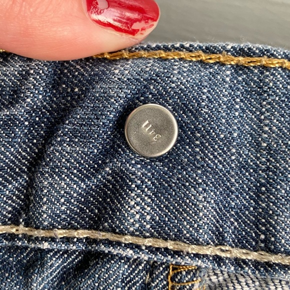 Vintage Y2K 569 Levis W34 L32 Faded Blue - Picture 6 of 9